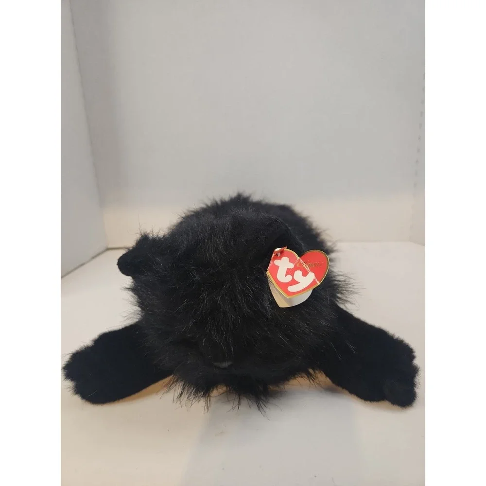VTG 2000 2001 Ty Classic ONYX Black Persian Cat 18
